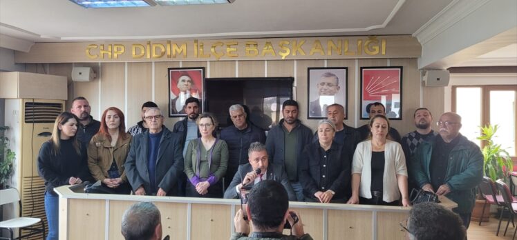 Belediye başkanı adayına tepki gösteren CHP Didim ilçe yönetimi istifa etti