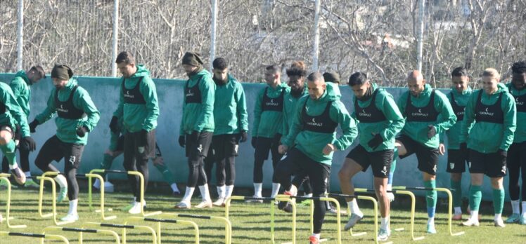 Bodrum FK, Ümraniyespor maçının hazırlıklarını sürdürdü