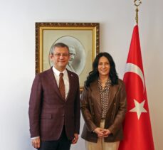 CHP Genel Başkanı Özel, Türkiye'nin Madrid Büyükelçisi Ezberci ile görüştü