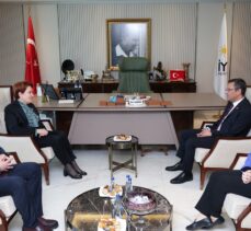 CHP Genel Başkanı Özel'den İYİ Parti Genel Başkanı Akşener'e taziye ziyareti