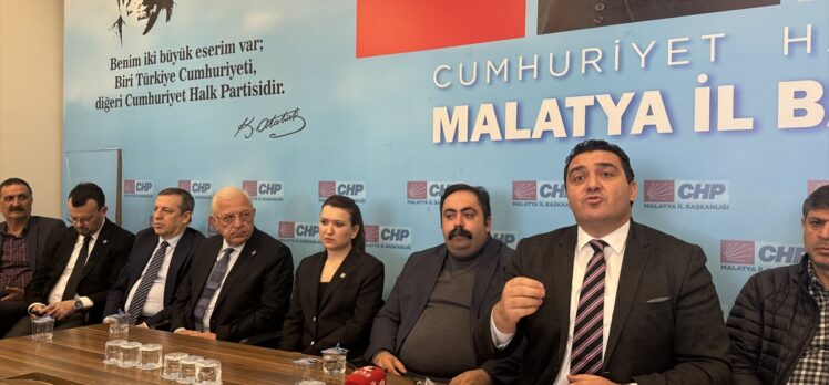 CHP heyeti Malatya'da temaslarda bulundu