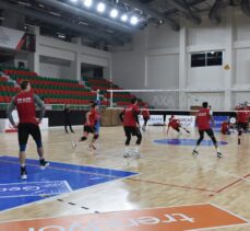 Cizre Belediyespor, Halkbank maçı hazırlıklarını tamamladı