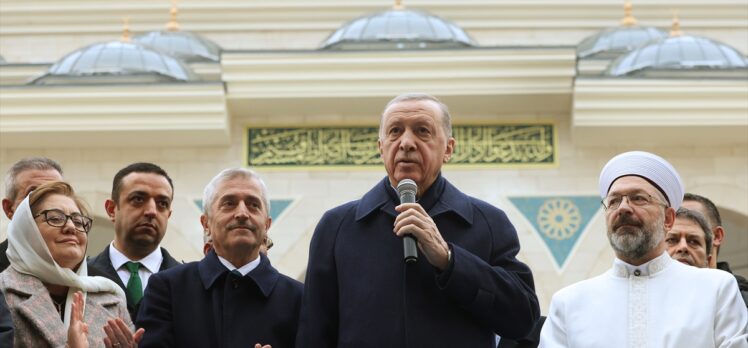 Cumhurbaşkanı Erdoğan, Şahinbey Millet Camisi ve Külliyesi'nin açılışında konuştu: