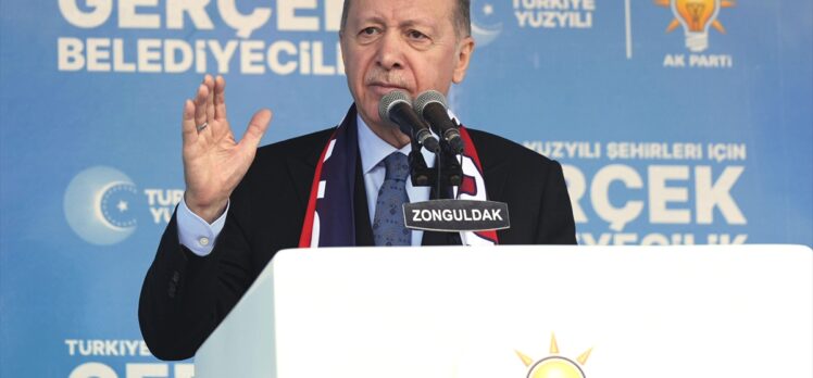 Cumhurbaşkanı ve AK Parti Genel Başkanı Erdoğan, Zonguldak mitinginde konuştu: (3)