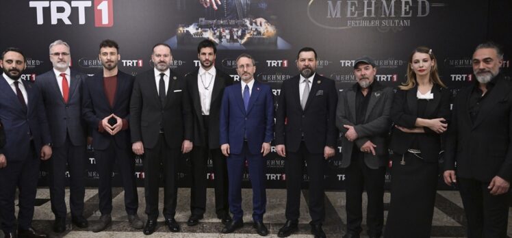 Cumhurbaşkanlığı İletişim Başkanı Altun, “Mehmed: Fetihler Sultanı” dizisinin galasında konuştu: