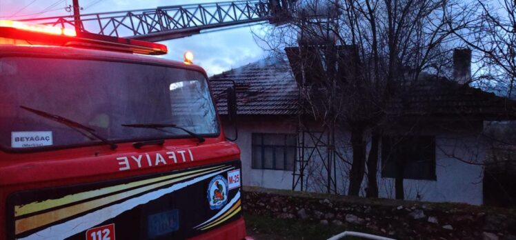 Denizli'de evinde yangın çıkan 82 yaşındaki yaşlı kadın öldü