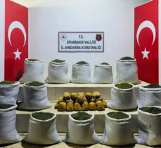 Diyarbakır'da 381 kilogram esrar ele geçirildi