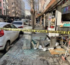 Eskişehir'de bir iş yerinde patlama sonucu hasar oluştu
