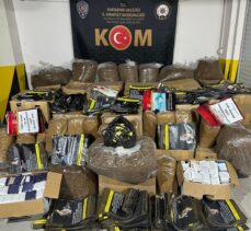 Eskişehir'de düzenlenen kaçakçılık operasyonunda 18 şüpheli yakalandı