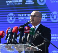 Gençlik ve Spor Bakanı Bak, Bursa'da spor kompleksi açılışında konuştu: