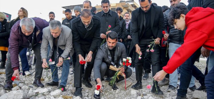 Hatayspor, depremde hayatını kaybeden futbolcusu Christian Atsu'yu andı