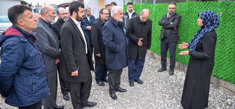 HÜDA PAR Genel Başkanı Yapıcıoğlu, Adıyaman'da afetzedelerle bir araya geldi: