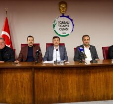 İzmir Büyükşehir Belediye Başkan adayı Dağ, Torbalı'da oda başkanlarıyla buluştu: