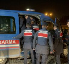Kastamonu'da, KAFES-45 operasyonu kapsamında gözaltına alınanlardan 4'ü tutuklandı