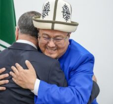 Kırgızistan Müftüsü, Türkiye'nin Bişkek Büyükelçiliği Din Hizmetleri Müşaviri ile görüştü