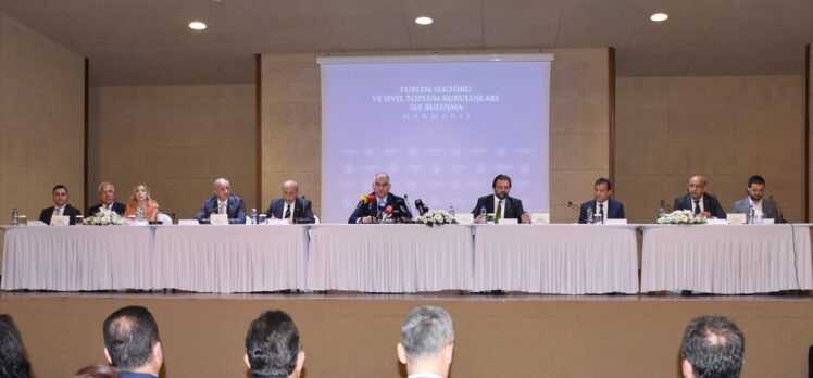 Kültür ve Turizm Bakanı Ersoy, Marmaris'te konuştu: