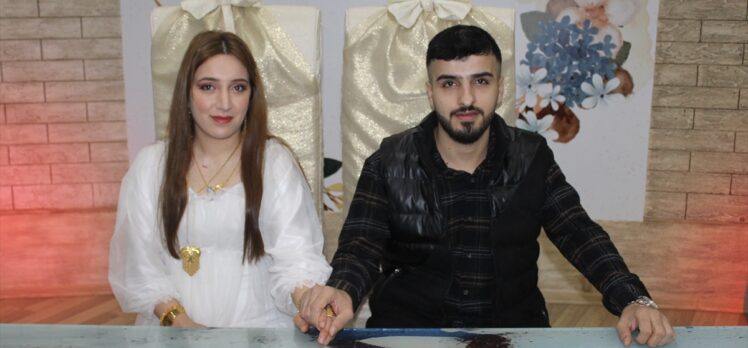 Mersin'de 14 Şubat'ta evlenmek isteyen çiftler nikah dairelerini dolduruyor