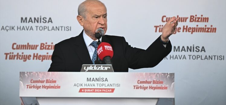 MHP Genel Başkanı Bahçeli, Manisa'da konuştu: (2)
