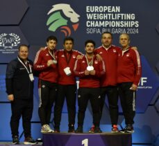 Milli halterci Muhammed Furkan Özbek'ten Avrupa Şampiyonası'nda 2 gümüş madalya