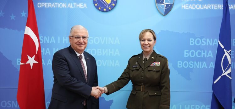 Milli Savunma Bakanı Güler, Bosna Hersek'te EUFOR Türk Temsil Heyeti Başkanlığında konuştu: