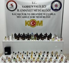 Samsun'da gümrük kaçağı parfüm operasyonunda 3 şüpheli yakalandı