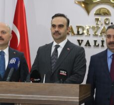 Sanayi ve Teknoloji Bakanı Kacır, Adıyaman'da konuştu:
