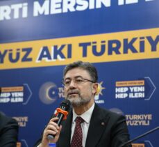Tarım ve Orman Bakanı İbrahim Yumaklı, AK Parti Mersin İl Başkanlığı'nda konuştu: