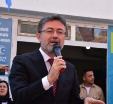 Tarım ve Orman Bakanı Yumaklı, Kırşehir'de seçim irtibat ofisi açılışında konuştu: