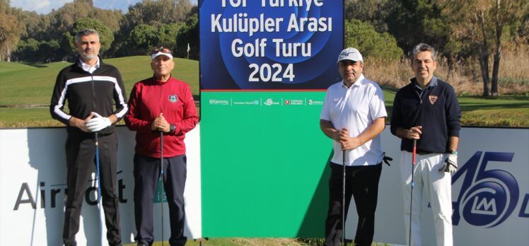 TGF Türkiye Kulüpler Arası Golf Turu, Antalya'da başladı