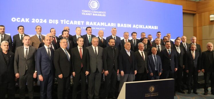 Ticaret Bakanı Ömer Bolat, ocak ayı dış ticaret rakamlarını açıkladı: (2)