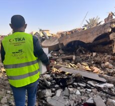 TİKA Gazze'nin kuzeyi ile merkezine yardım ulaştırmayı sürdürüyor