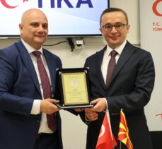 TİKA, Kuzey Makedonya Mali Polis İdaresine teknolojik ekipman hibe etti