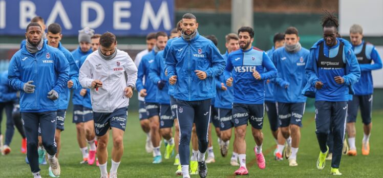 Trabzonspor, Pendikspor maçı hazırlıklarına devam etti