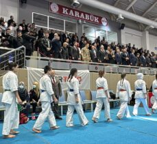 Türkiye Kyokushin Stil Karate Şampiyonası Karabük'te sürüyor