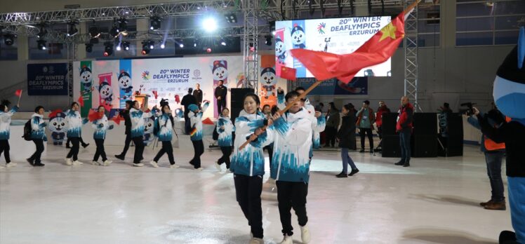 20. İşitme Engelliler Kış Olimpiyatları'nın resmi açılışı yapıldı