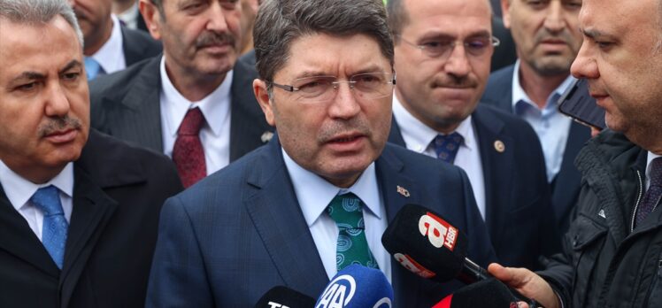 Adalet Bakanı Tunç, Kemalpaşa Adalet Sarayı Temel Atma Töreni'nde konuştu: