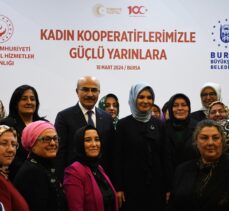 Aile ve Sosyal Hizmetler Bakanı Göktaş, Bursa'da kadın kooperatiflerinin temsilcileriyle buluştu: