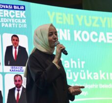 AK Parti Genel Başkan Yardımcısı Kaya, Kocaeli'de seçim beyannamesi programında konuştu: