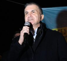 AK Parti Sözcüsü Ömer Çelik, Adana'da seçim ofisi açılışında konuştu: