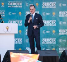 AK Parti Sözcüsü Ömer Çelik, partisinin Mersin mitinginde konuştu: