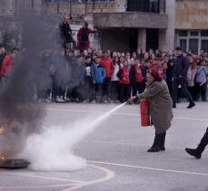 Ankara'da MEB'e bağlı okullarda deprem tatbikatı düzenlendi