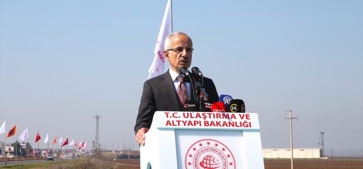 Bakan Uraloğlu, Diyarbakır-Bismil-Batman Yolu Açılış Töreni'nde konuştu: