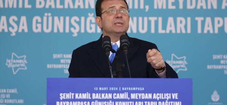 Bayrampaşa'daki Şehit Kamil Balkan Camisi açıldı