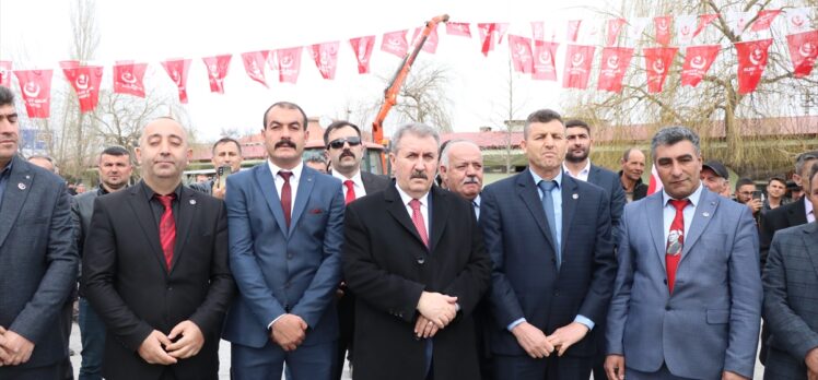 BBP Genel Başkanı Destici, Niğde'de konuştu: