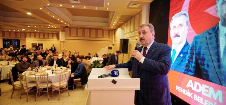 BBP Genel Başkanı Destici Pendik'teki iftar programında konuştu: