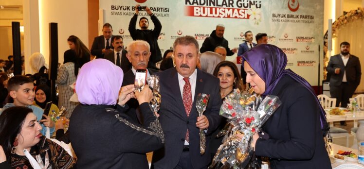 BBP Genel Başkanı Destici, Sivas'ta konuştu: