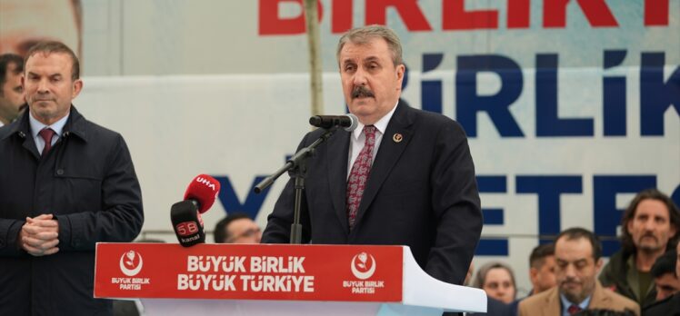 BBP Genel Başkanı Destici, Sultanbeyli'de konuştu: