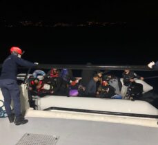 Bodrum açıklarında 31 düzensiz göçmen yakalandı