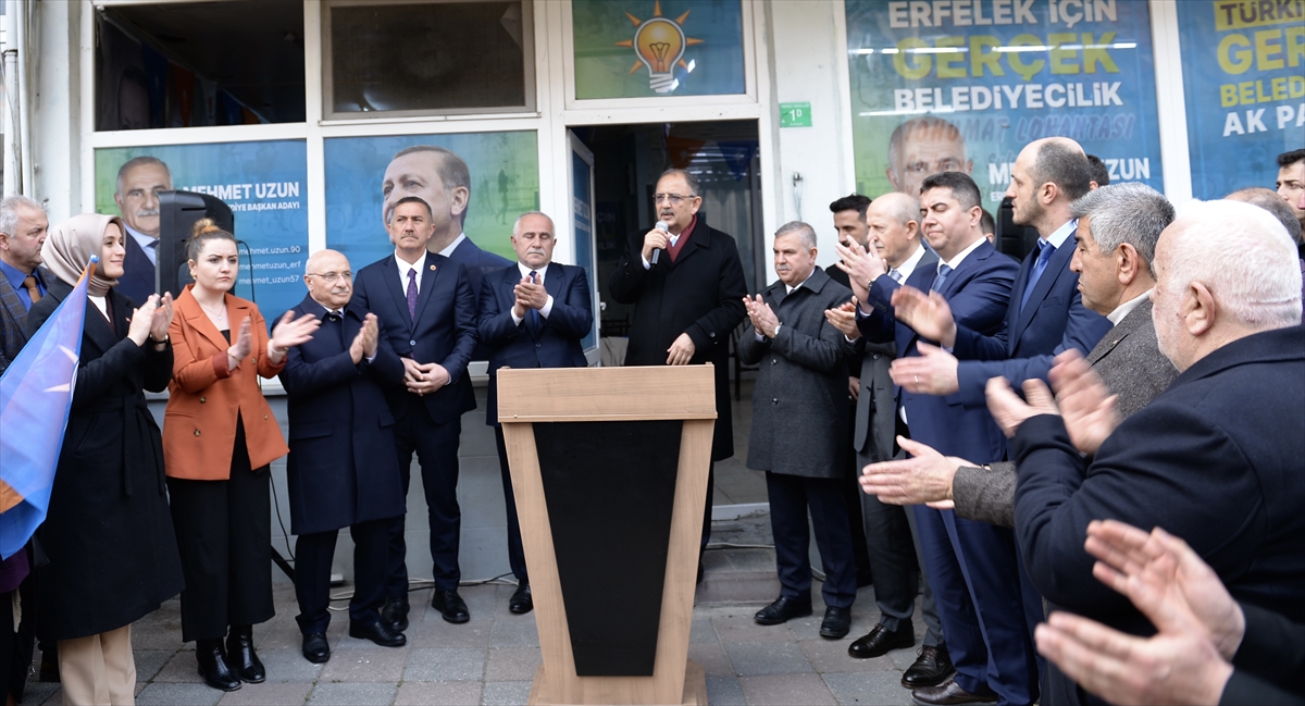 Çevre, Şehircilik ve İklim Değişikliği Bakanı Özhaseki, Sinop'ta konuştu: