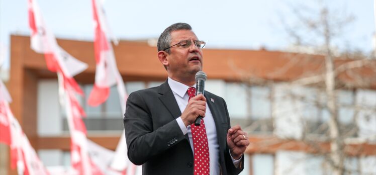 CHP Genel Başkanı Özel, Çatalca'daki halk buluşmasında konuştu: